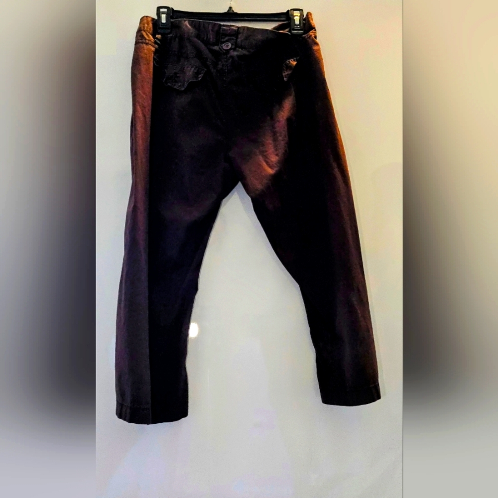 Women's pants chocolate brown size 12 with full front pockets
